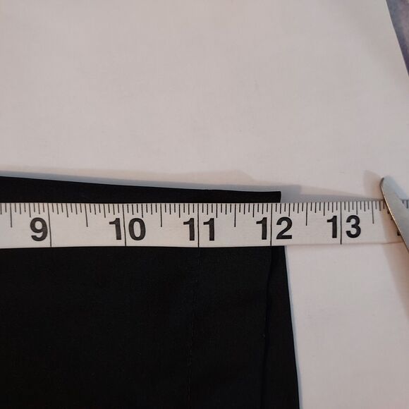 Maggie Barnes Black Dressy Blouse Keyhole Back Boxy Flowy Womens Plus Size 4X - Picture 10 of 11